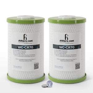 2 Pk, CR70/CR65 Replacement Water Filter Cartridge, 1,000 Gal for C7000 C6500 - Picture 1 of 3