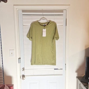 John Elliot Men's 100% Cotton Crew Army T-Shirt Green • USA • Size 2 - Picture 1 of 13