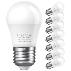 25 Watt Light Bulbs Equivalent A15 3W LED Light Bulb Soft White 2700K Energy ... - Picture 1 of 8