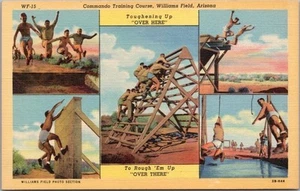 1943 Segunda Guerra Mundial Williams Field, Arizona Postal Militar "Curso de Entrenamiento de Comando" - Imagen 1 de 2