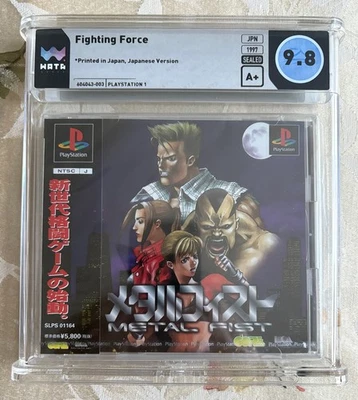 Fighting Force Sony Playstation PS1 Japonés 1997 Nuevo Precintado A+ WATA 9.8 Foto 1 de 4