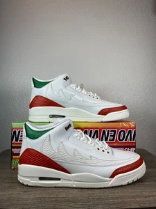Nike Air Jordan 3 Retro "El Vuelo" Größe 13 Stil IO1752-100 Brandneu - Bild 1 von 5