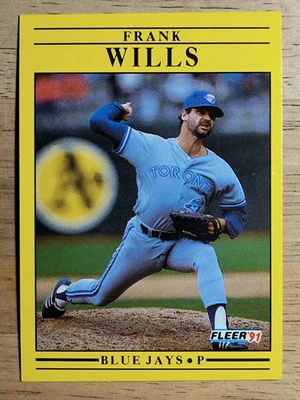 1991 Fleer #191 Frank Wills - Image 1 of 2