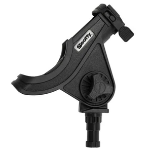 #279-BK Baitcaster/Spinning Rod Holder without Mount, Black - Picture 1 of 1