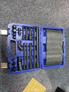 WORKPRO 18-PCS Drive Tool Accessory Set 1/4"&3/8"&1/2" Socket Adapter Extensions - Picture 1 of 3