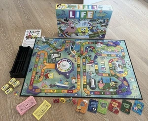 The Game of Life SpongeBob SquarePants Edition Board Game Milton Bradley 2005 - Bild 1 von 17