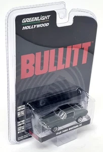 Greenlight 1/64 1968 Ford Mustang GT Green Steve McQueen Bullitt Model Car - Imagen 1 de 6