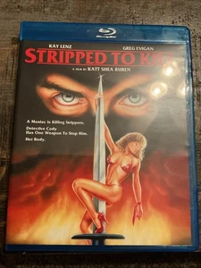 Stripped to Kill (1987, Blu-ray) Scorpion Releasing Slasher Horror OOP - Picture 1 of 2