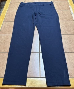 Pantalones ajustados BYLT Premium Basics Everyday 2,0 talla 34 x 31 azul marino ajustados elásticos - Imagen 1 de 9