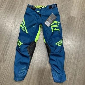Fly Racing Kinetic Shield Riding Pants Youth 24 MX Riding Gear MX/ATV NWT - Picture 1 of 10