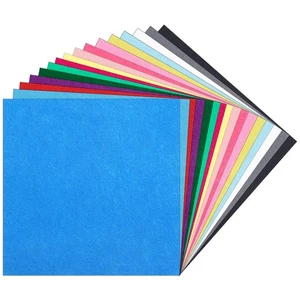 16 Stck. 12 x 12 Zoll Dicke Handwerk Filz Blätter Verschiedene Farben für Zum Selbermachen Projekte - Bild 1 von 7