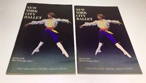 New York City Ballet NY State Theater Lincoln Center Programs May June 1978 - Picture 1 of 24