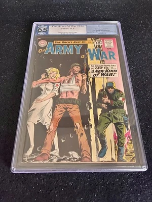 OUR ARMY AT WAR #104 DC 1961  PGX 6.5  *Nurse Jane C/S*  *RAREST COMIC ON EBAY?* - Image 1 of 4