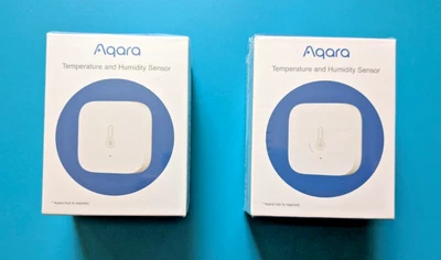 2 Sensores de Temperatura y Humedad Aqara, Se Requiere Hub Aqara Modelo WSDCGQ11LM Foto 1 de 4
