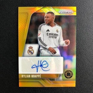 2025 Panini Prizm FIFA Club World Cup Signatures Kylian Mbappe Auto Gold /10 - Bild 1 von 4