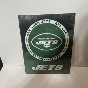 NFL New York Jets AFC East Established 1960 Sleek Metal Sign Design Bar, Garage - Bild 1 von 1