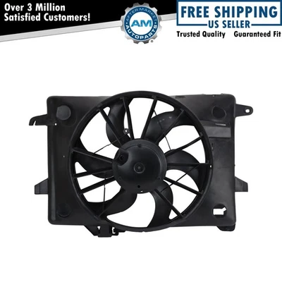 Ventilador de refrigeración del radiador y motor para 98-00 Mercury Ford Lincoln Foto 1 de 4
