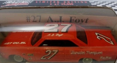 A.J. Foyt #27 Sheraton Thompson 1965 Ford Fastback 1:64 RCCA Legend Series - Image 1 of 4