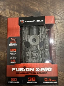 Stealth Cam STC-FXWT-W Mobilfunk Trail Kameras Fusion X-Pro 80 Fuß Reichweite 36 MP - Bild 1 von 9