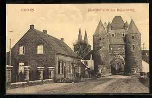 Ansichtskarte Xanten, Clevertor nach der Renovierung  - Picture 1 of 2
