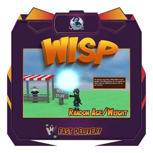 🔵Wisp🔵RANDOM Y🏖️KG ALEATORIO🌱Crece un jardín🌱GAG🌱Entrega rápida - Imagen 1 de 1