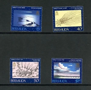 S2091v Bermuda 1985 Space Halley's Comet 4v.    MNH - Bild 1 von 1