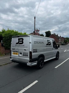 SPORT BODYKIT FORD TRANSIT MK7 Swb 06 -13 BARN DOOR SPOILER & SPLITTER NO ARCHES - Picture 1 of 11