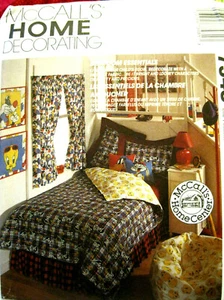 McCall 7348 BEDROOM ESSENTIALS  uncut 1994 fabric pattern instruction booklet - Picture 1 of 3