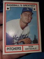 🔺️1982 TCMA Baseball's Greatest Pitchers #14 Don Drysdale 🔥⚾️HOF ! FREE SHIP🔥