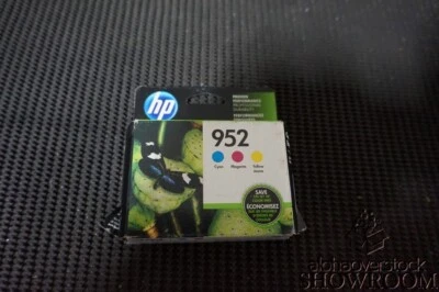 Nuevo paquete combinado de inyección de tinta original OEM HP 952 cian/magenta/amarillo N9K27AN OCT 2018 Foto 1 de 3