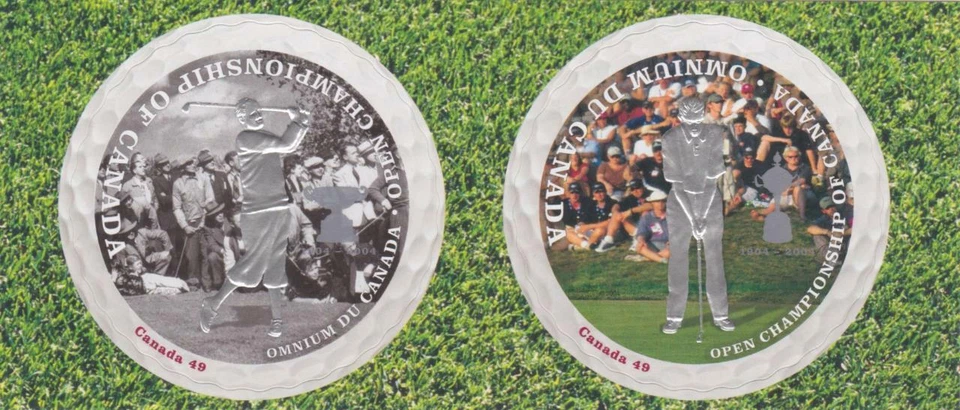 Canada 2004 #2051-52 Golfing - Unused - Image 1 of 1