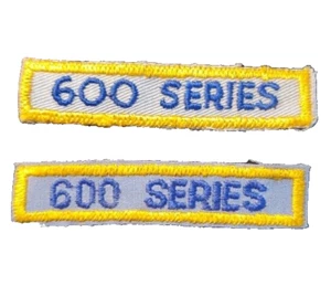 Set of 2 600 Series Patches - Picture 1 of 2