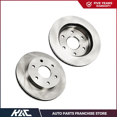 Pair 2 Front Disc Brake Rotors for Chevrolet Tahoe 2000 2001 2002-2006 - Image 1 of 4