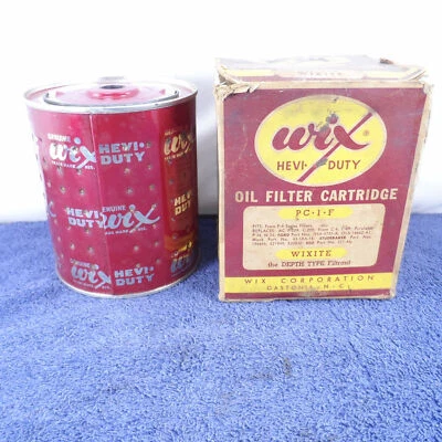 WIX PC-1-F Oil Filter Ford Mack Truck Studebaker REO Canister Cartridge 51006 - Image 1 of 4