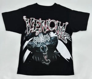 Venom Symbiote x CVLA T-Shirt Mens Small Black Streetwear Marvel Graphic Y2K Tee - Picture 1 of 11