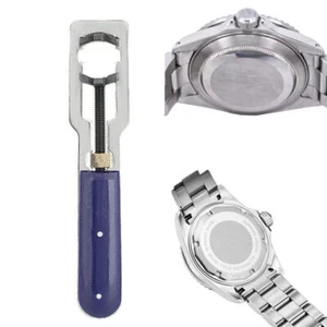 Strumento chiave riparazione rimozione apri cassa posteriore orologio universale per orologiaio - Foto 1 di 12