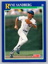1991 Score #3 Ryne Sandberg GREAT
