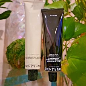 2x Set Alchimista Coltivato GIORNO E NOTTE Peptide 3 Crema Detox Lozione Riparatrice Idra DUO - Foto 1 di 16