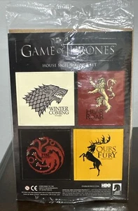 ¡NUEVO! Juego de Imanes de Sello Casa Juego de Tronos HBO Caja de Botín con Licencia Oficial - Imagen 1 de 1