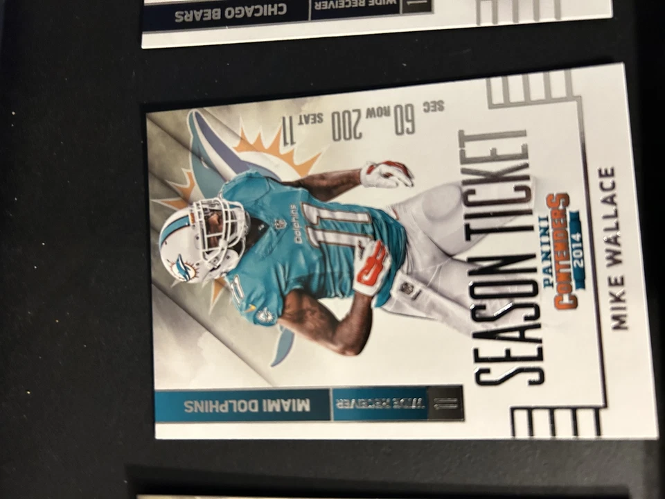 2014 Panini Contenders #41 Mike Wallace - Image 1 of 1