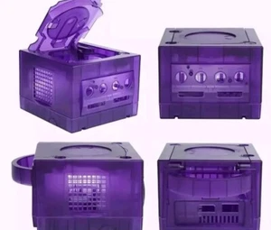 🇺🇸Nintendo Gamecube TRN Purple replacement Housing Shells - Ships From USA - Picture 1 of 11