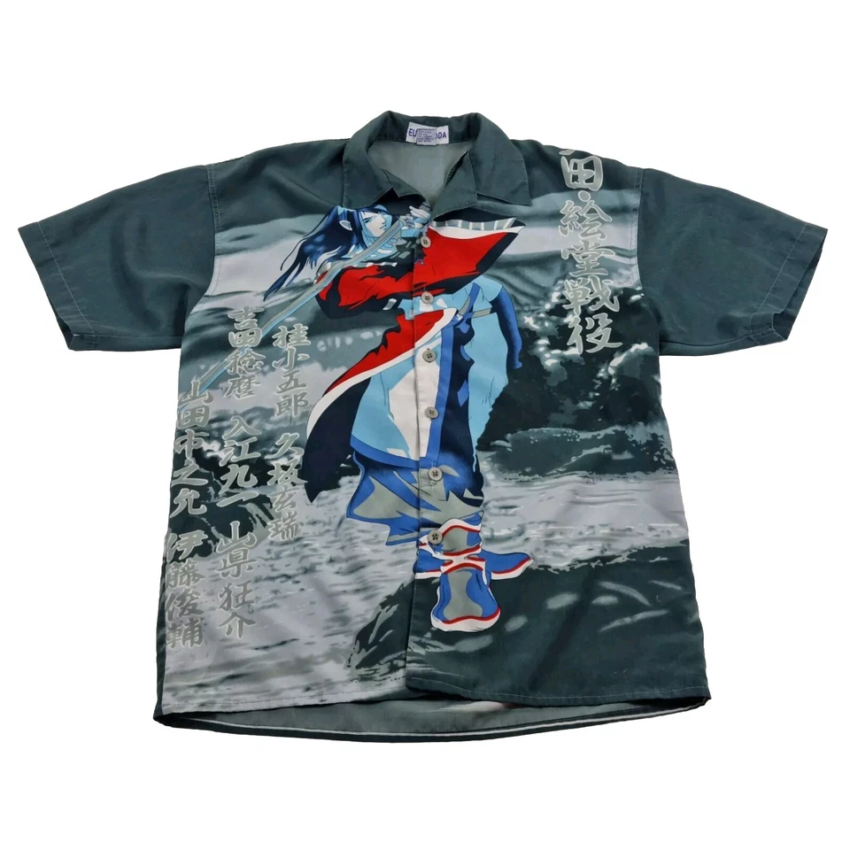 Anime Euro Moda hawaiian shirt Medium - Image 1 of 3