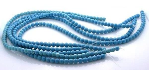 DIEZ 15" Hilos 6.5mm Tono Surtido Teñido Turquesa Howlite CIERRE AL POR MAYOR - Imagen 1 de 1