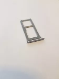 Samsung Galaxy S7 Edge G935 SIM Kartenhalter Card Tray Holder SD Schlitten Grau - Bild 1 von 2
