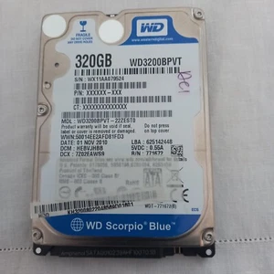 Disco Rigido WD3200BPVT 320GB  SATA III 8MB 2.5'' - Foto 1 di 2