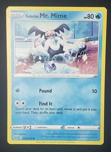 Galarian Mr. Mime Pokémon TCG Sword & Shield - Battle Styles 034/163 Common NM - Picture 1 of 2