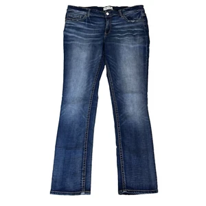 BKE Payton Jeans Universal Fit Mid Rise Straight Stretch 36x33.5 Actual 38x33 - Picture 1 of 11
