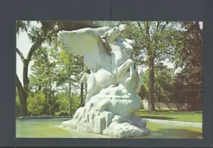 Post Card Animals Pegasus Statue Of Flying Horse Murrells Inlet SC - Picture 1 of 1