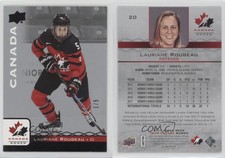 2017 Upper Deck Team Canada Juniors Black /5 Lauriane Rougeau #20