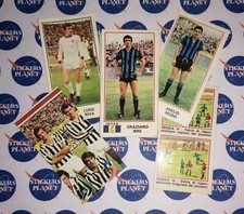 LOT 25 PANINI FOOTBALL FIGURES 1974/75 REC/REMOVED SELF ADHESIVE WITH VELINA